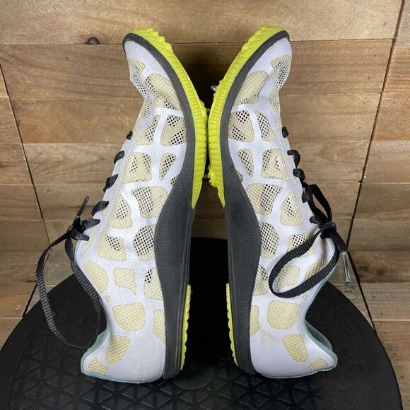 Hoka One One Rocket MD Womens 8.5 Athletic Track Running Shoes Spikes White - Picture 8 of 10